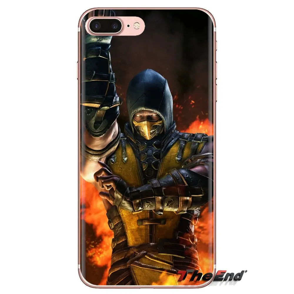 For Xiaomi Mi6 Mi 6 A1 Max Mix 2 5X 6X Redmi Note 5 5A 4X 4A A4 4 3 Plus Pro Mobile Phone Cover Scorpion in Mortal Kombat X Mask |