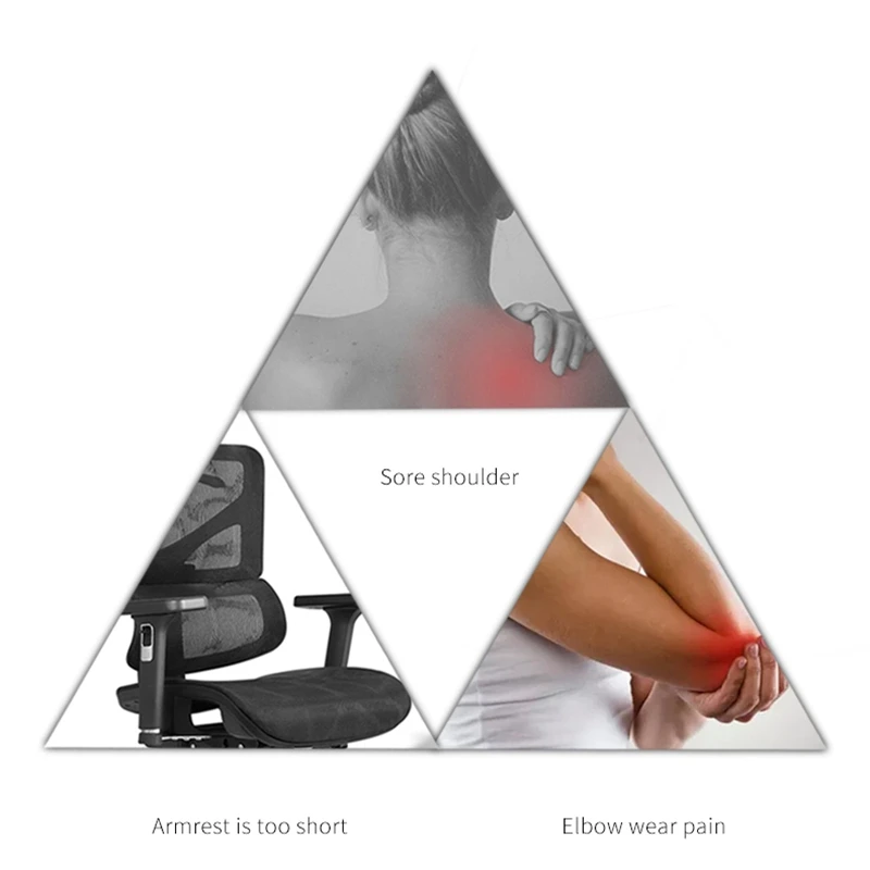 2 пакет обновления 3Rd поколения стул подушки подлокотники с бамбуковым углем пены