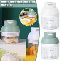 new wireless mini electric food mixer processor meat grinder food chopper for vegetable fruit nut meat onion garlic blenders 4