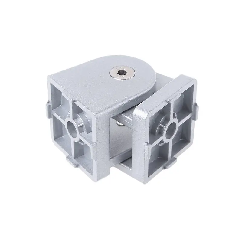 

Zinc aluminum alloy living hinge industrial aluminum profile 2020 3030 4040 4545 any angle connector