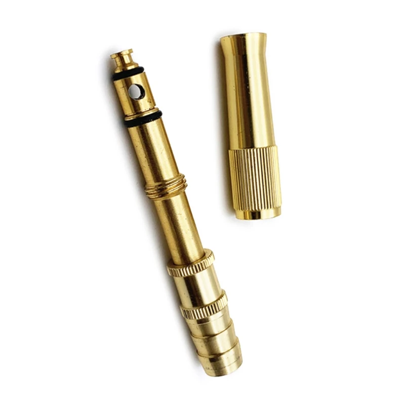 Сверхпрочная насадка высокого давления для садового шланга 16 мм латунная на