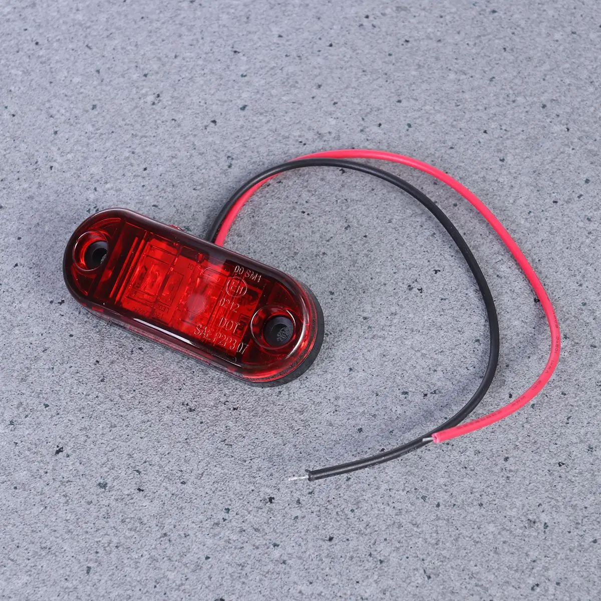 2 шт. 9-30 в светодиодный овальный светильник для грузовика с прицепом боковой