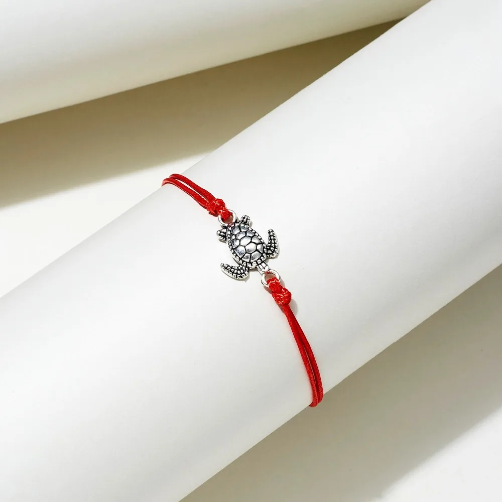 Belleper Make a Wish/Friendship/Mom Love Card Turtle Adjustable Fashion High Quality Bracelet Charm Female New Unique Jewelry