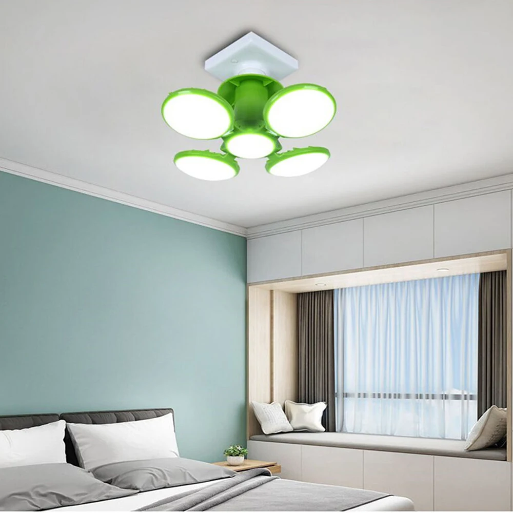 

Складной светодиодный светильник E27, 40 Вт, 360 градусов, НЛО, AC 220 В