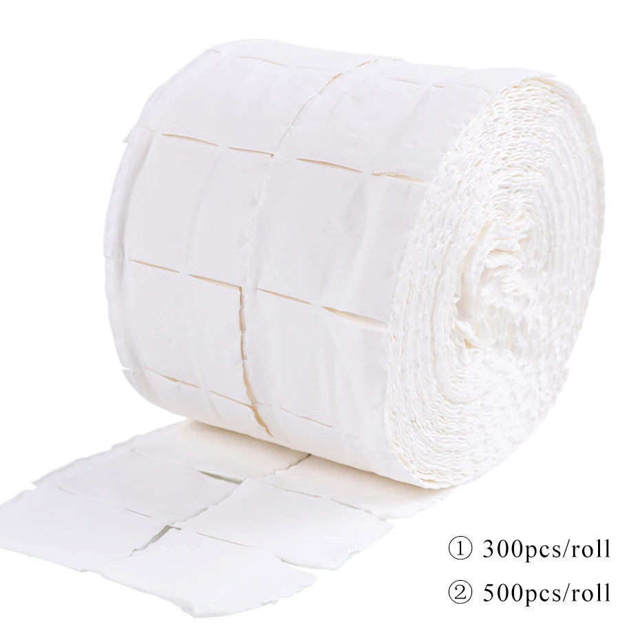 500 шт./рулон безворсовые салфетки для снятия лака | Красота и здоровье