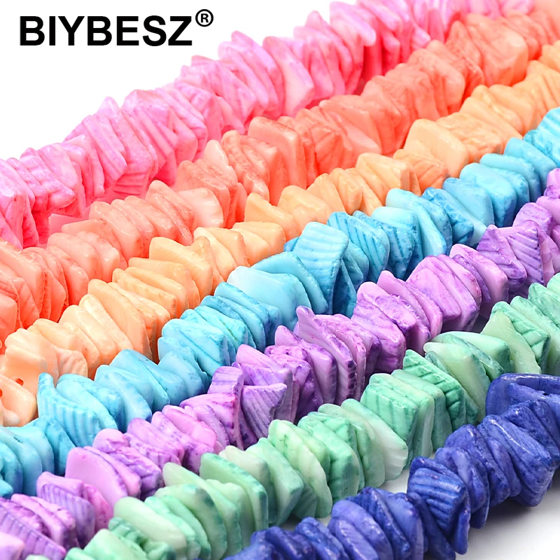 Модное красочное нерегулярное колье-чокер с гравийной стружкой для женщин 2021