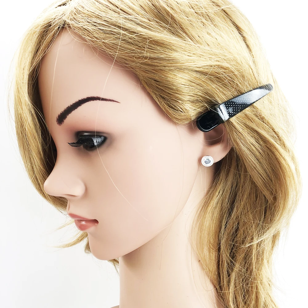 Круглый светильник синий серьги гвоздики Европа Стиль Модные Качественные