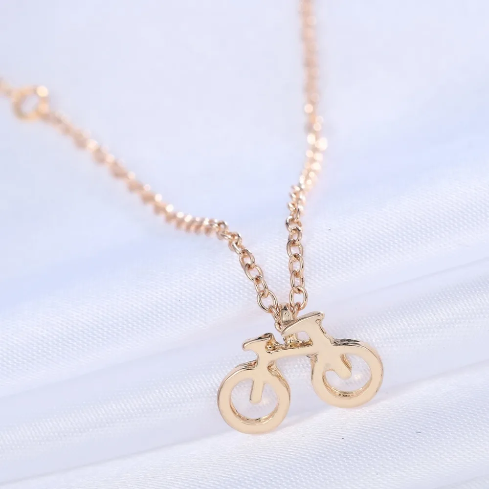 QIMING маленькая Мода велосипедов цепь золотистого цвета модные милые Воно