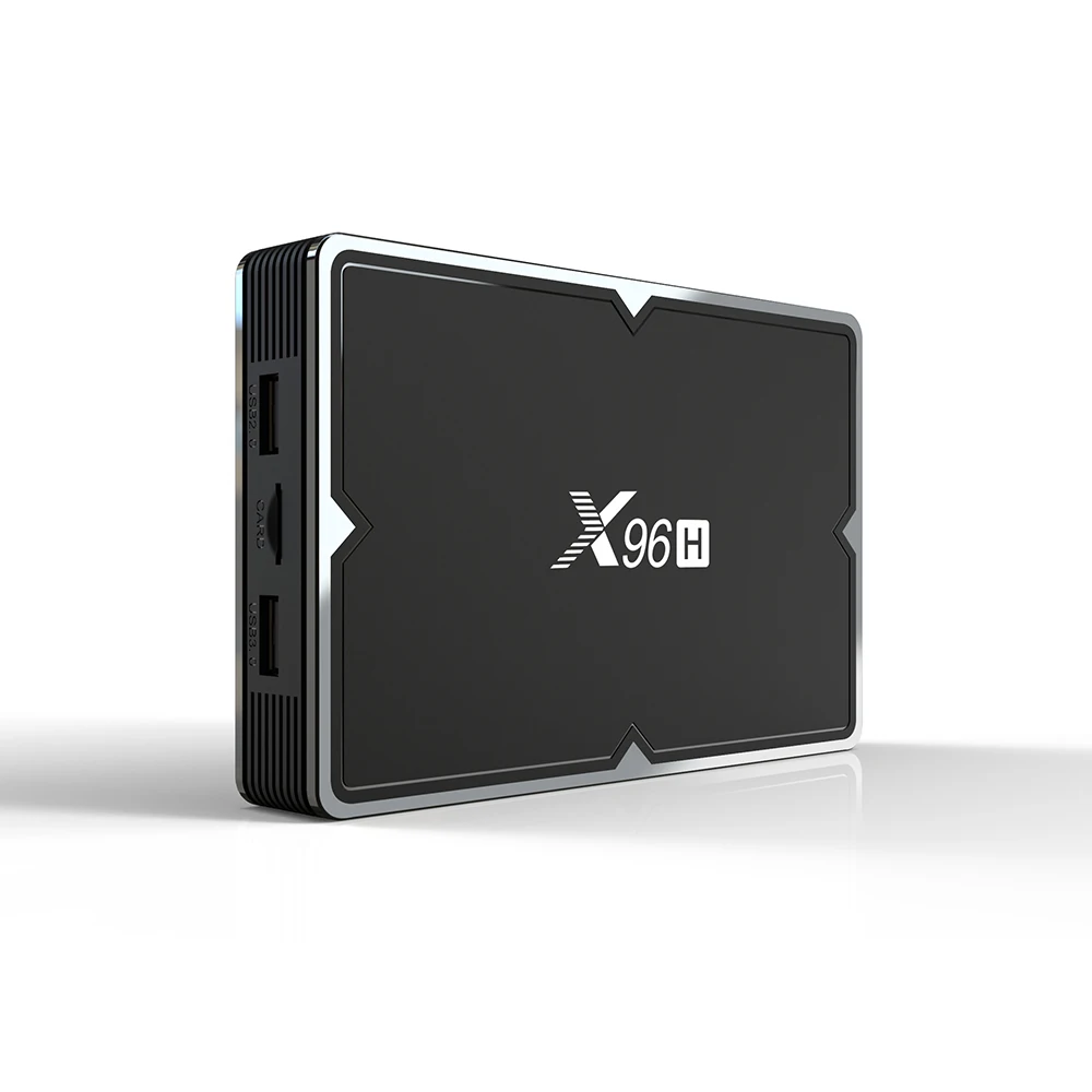 ТВ-приставка X96H Android 9 0 Smart TV BOX Max 4 Гб RAM 64 Quad Core Dual Wifi Youtube Google PlayStore 4K телеприставка |
