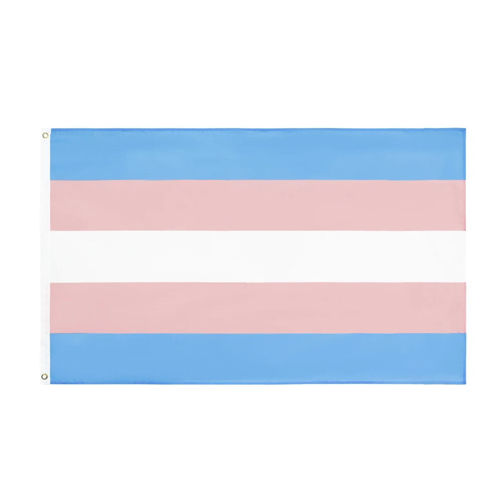 

Flag 90x150cm LGBT Trans Transgender Pride Flag For Decoration