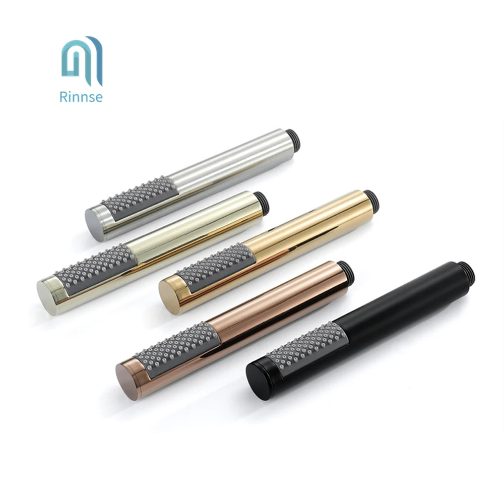 Ручная цилиндрическая душевая лейка латунный ручной душ бронзовый/золотой/PVD