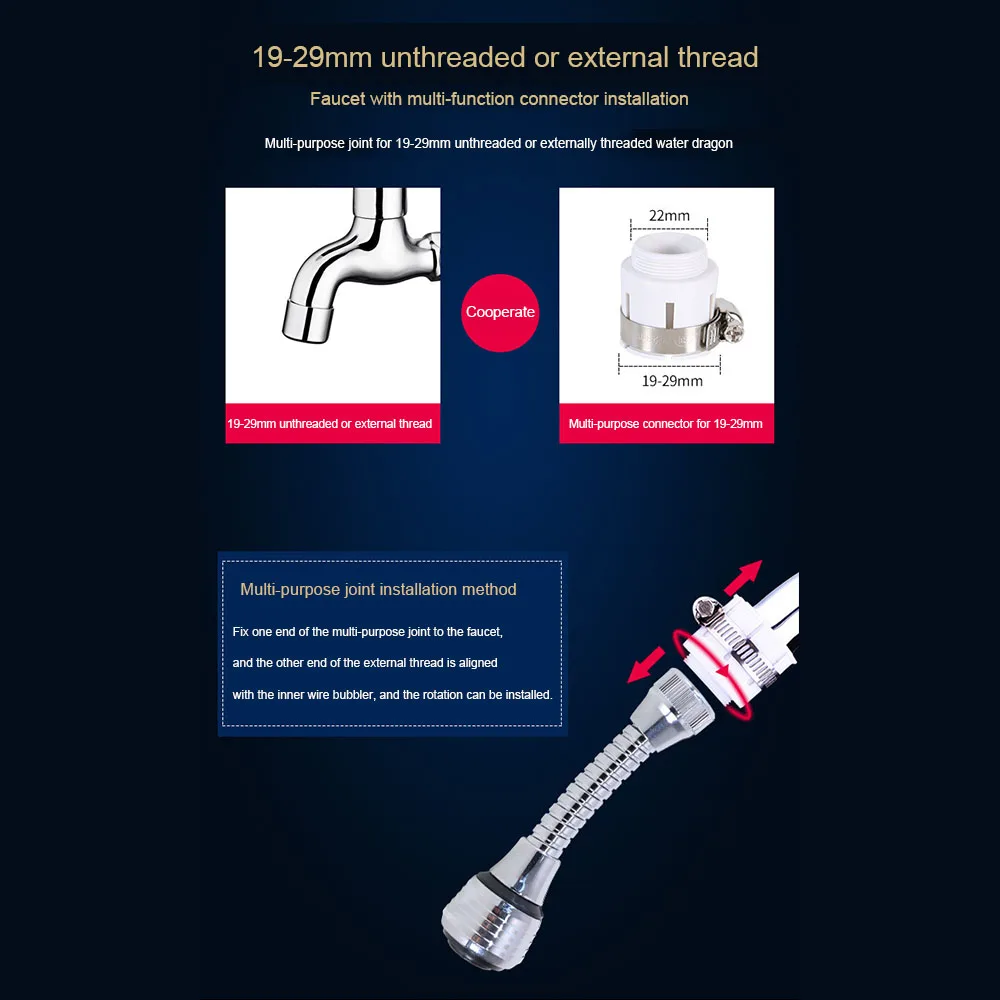 Universal bubbler faucet mouth splash head shower water saving device filter extension extender | Обустройство дома