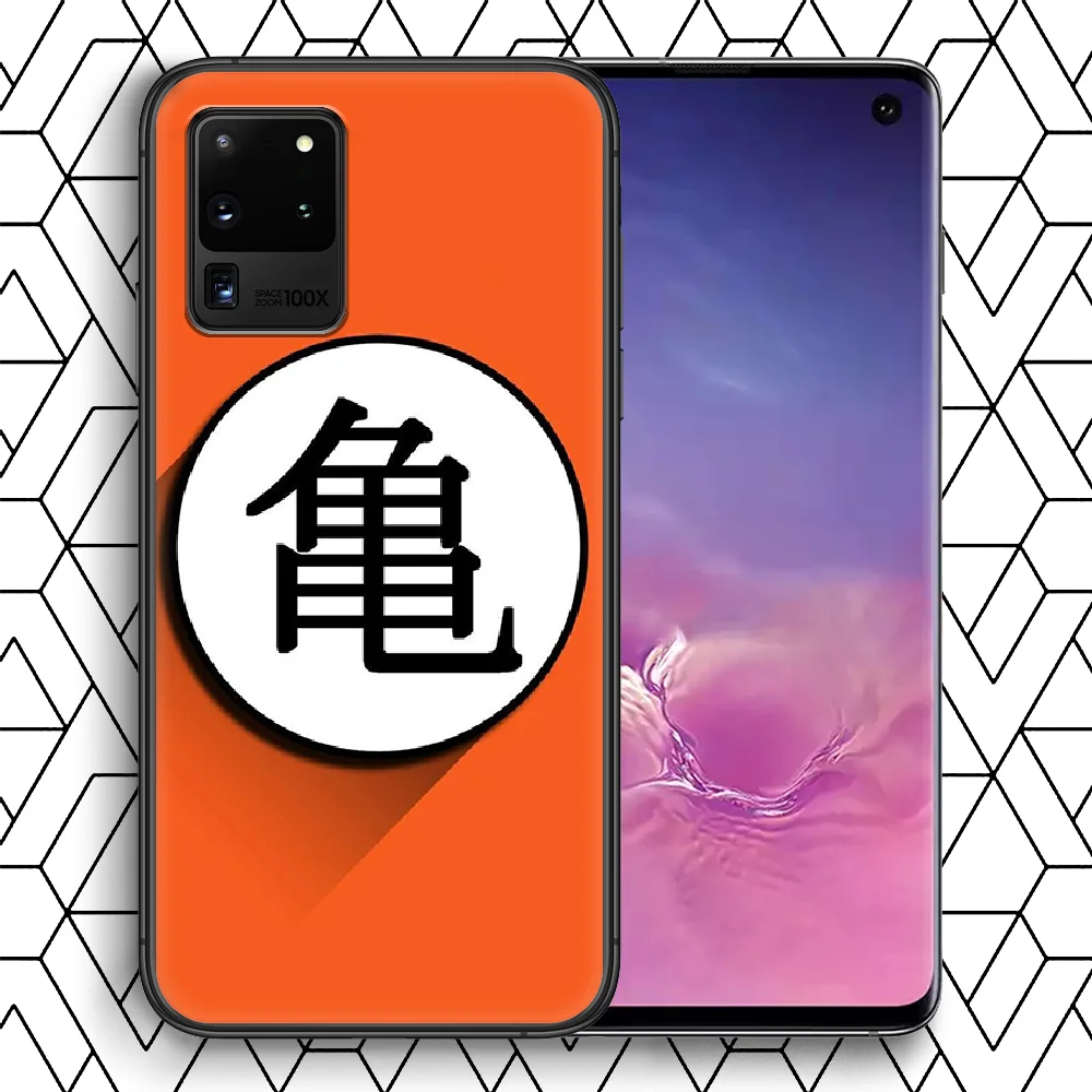 

Dragon Anime Ball Phone Case For Samsung Galaxy Note S 8 9 10 20 E FE lite Uitra Plus black Cover Soft Waterproof Pretty Bumper