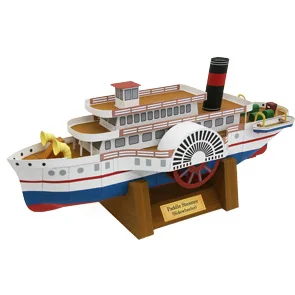 

Japanese Paddle Steamer Ship Paper Model 1:400 Ship Model Handmade Paper Model 3D Paper Model Children Adult Educational Toys