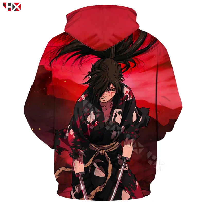 Аниме Dororo толстовки для мужчин и женщин 3D принт Hyakkimaru герои мультфильмов Толстовка Повседневная Спортивная Harajuku Пуловеры S481