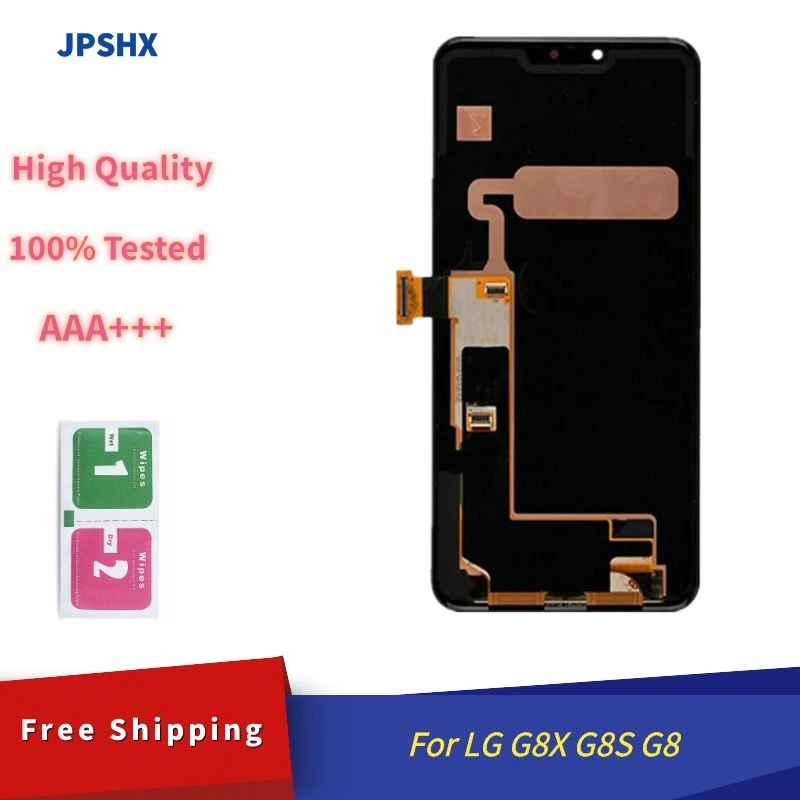 

AAA+++ Original AMOLED For LG G8X G8S G8 LCD Display Touch Screen Digitizer