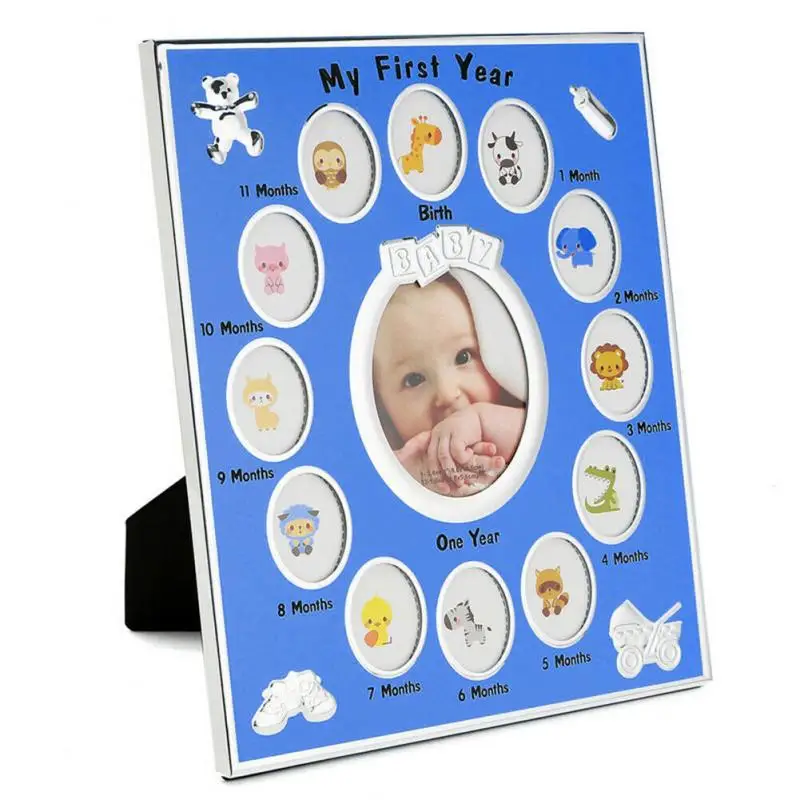Фоторамки MY FIRST YEAR DIY Baby Growth 12 месяцев дисплей для фотографий домашний декор