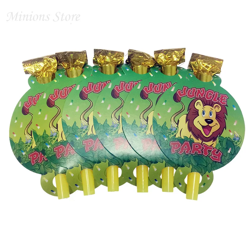 12Pcs/lot Lovely Bee Blowing dragon bee party Blowout Whistles nose maker for happy birthday supplies | Дом и сад