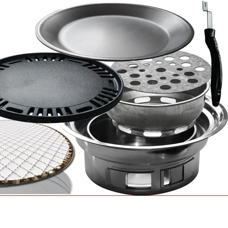 

Para Mini Mangal Izgara Korean Barbeque Asadores Portatiles Carbon Charcoal Bbq Grill For Outdoor Churrasco barbacoa Barbecue