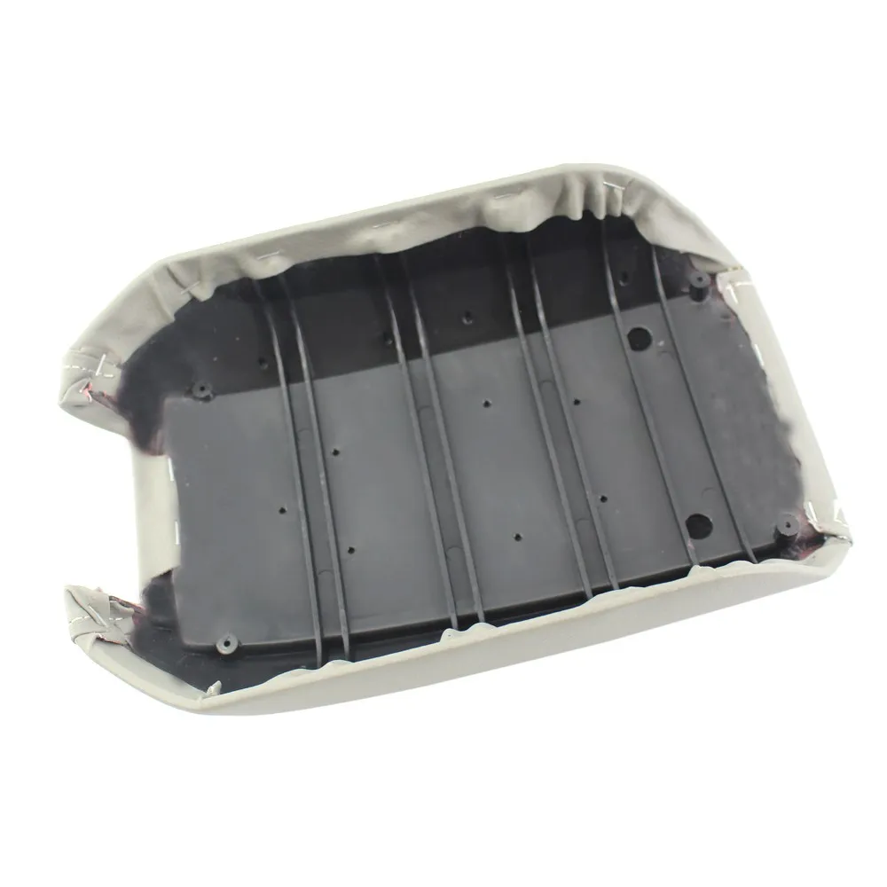 Car PU Leather Center Console Armrest Auto Arm Rest Box Pads Cover Lid Raised Cap |