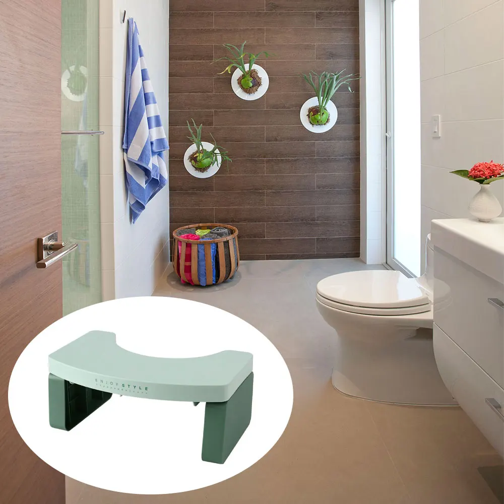 

Children Household Portable Pregnant Women Toilet Folding Toilet Stool Squat Artifact Thickening U-Shaped Step Stool