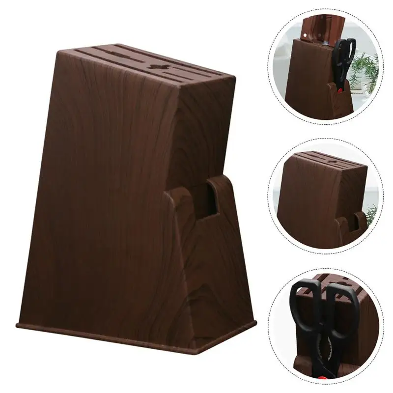 

1pc Home Kitchen Cutter Storage Holder Desktop Kitchen Cutter Storage Rack
