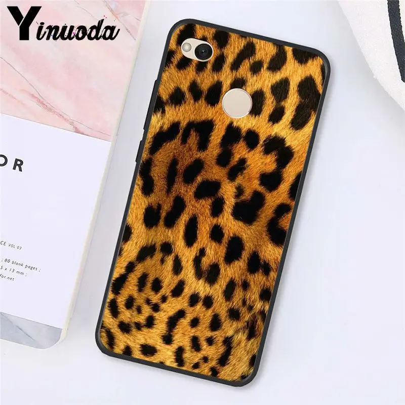 Yinuoda модные с животными Леопардовый принт чехол для телефона для Xiaomi mi5 6 A1 A2 Lite Mi9 9SE mi8lite 8explorer Pocophone F1