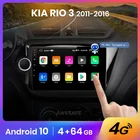 AWESAFE PX9, автомобильное радио, мультимедийный видеоплеер, GPS, 2 din, Android 10, 2 ГБ + 32 ГБ, для KIA RIO 3 2011, 2012, 2013, 2014, 2015, 2016