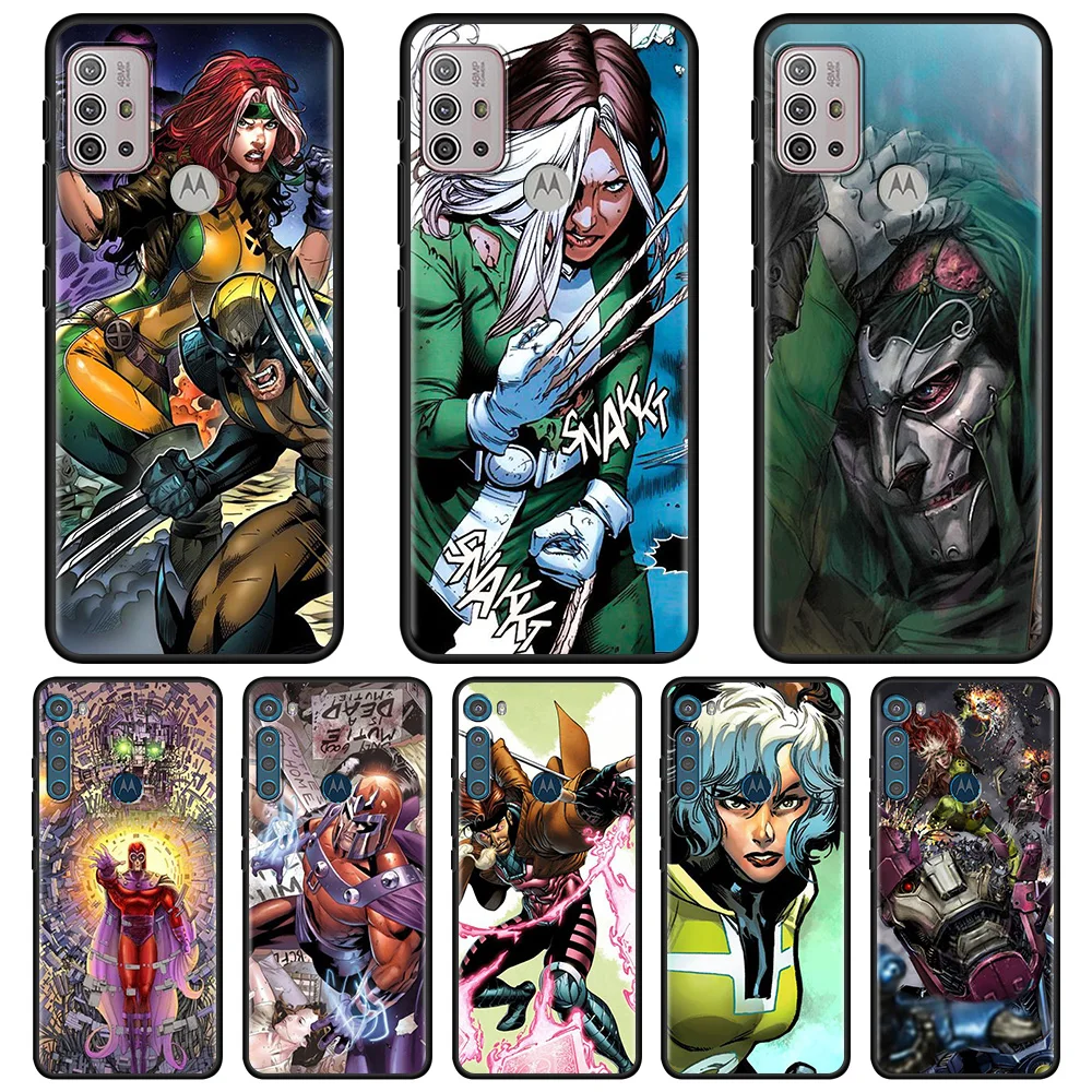 Чехол для Moto G Stylus G8 Plus G9 Play G10 Power G30 чехол MOTO One Fusion Hyper Edge E6s телефона Marvel Gambit X MEN -