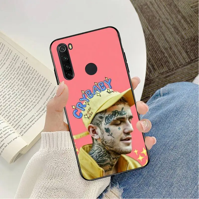 YNDFCNB Lil открытым рэп певец мягкий черный чехол для телефона Redmi note 8Pro 8T 6Pro 6A 9 8 7 7A