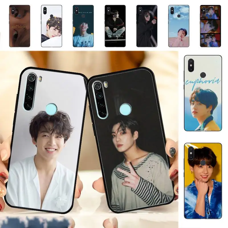 

YNDFCNB Jungkook Faces Phone Case for RedMi note 4 5 7 8 9 pro 8T 5A 4X case