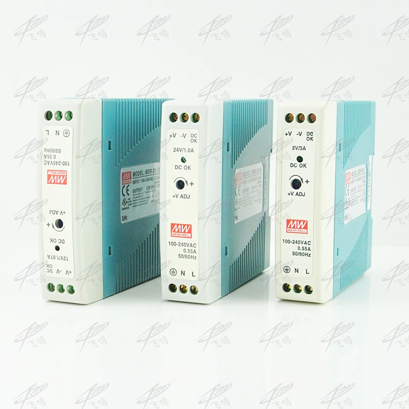 MDR 20 12V 5V 15V 24V 36V 48V 20W Din Rail источника питания переменного/постоянного тока