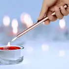 Газовая плита, зажигалка для кухни, дуговая Зажигалка для гриля, USB ветрозащитная плазменная Зажигалка без огня, длинная зажигалка, газовая зажигалка