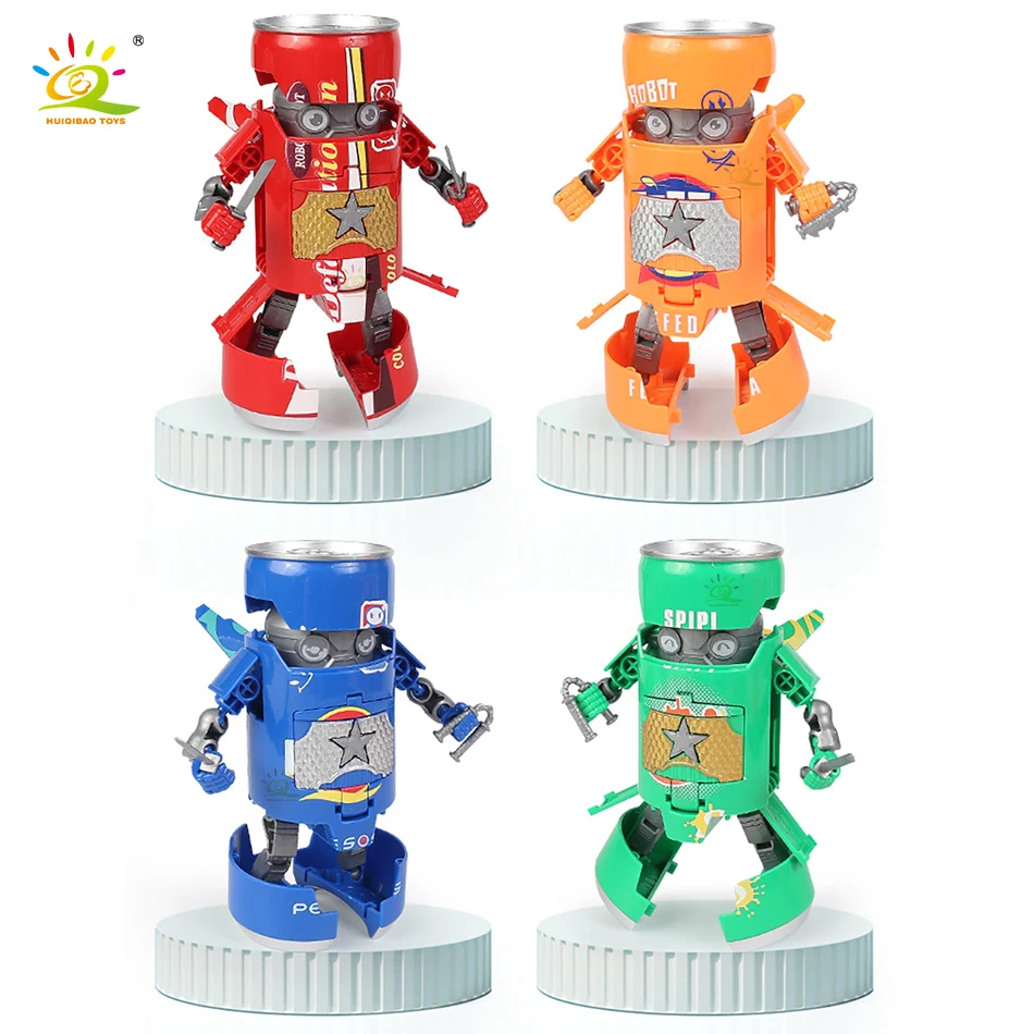 HUIQIBAO креативный деформированный робот-Сода модель воина для напитков может