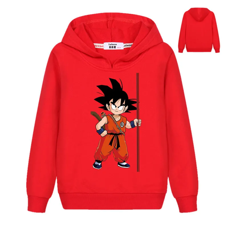 Dragon Ball Z Vegeta/Детские толстовки с капюшоном для мальчиков и девочек, Аниме Супер Саян Гоку толстовка с капюшоном DBZ, Молодежные пуловеры, верхняя одежда, куртка, спортивные костюмы