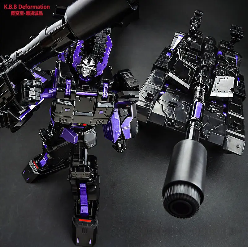 Модель вентиляторов KuBIANBao kbb металлическая Версия IDW TF toys tank Черный цвет 25 см