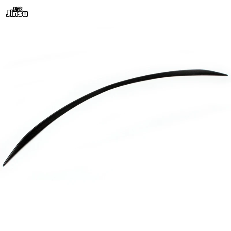 Стильный спойлер C63 для заднего багажника из углеродного волокна губа benz c класса