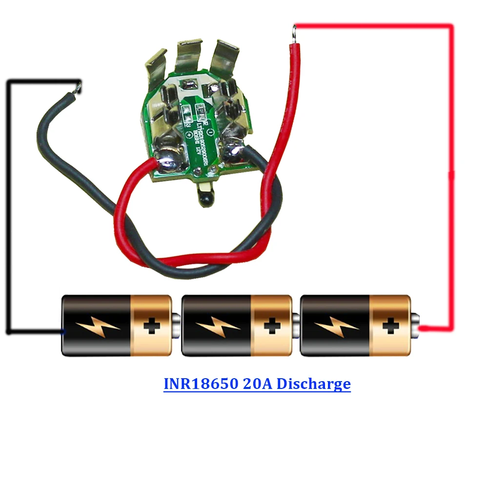 Пластиковый чехол сделай сам для аккумулятора BAT411 BAT412 10 8 В Ач Bosch (без