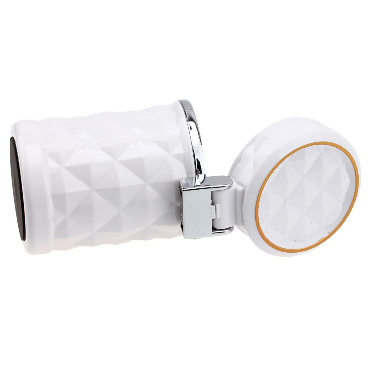 POSSBAY Car Ashtray with Blue LED Light Cigarette Ash Tray Container White Black Mini Interior Accessories | Автомобили и