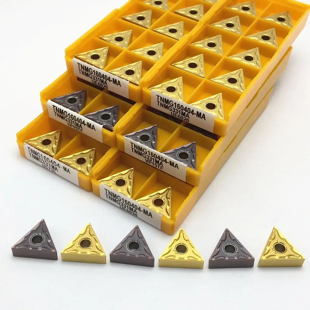 

Твердосплавная вставка TNMG160404 MA UE6020 / VP15TF / US735 TNMG160408 MA UE6020 US735 VP15TF, токарный инструмент, токарная вставка, инструмент с ЧПУ