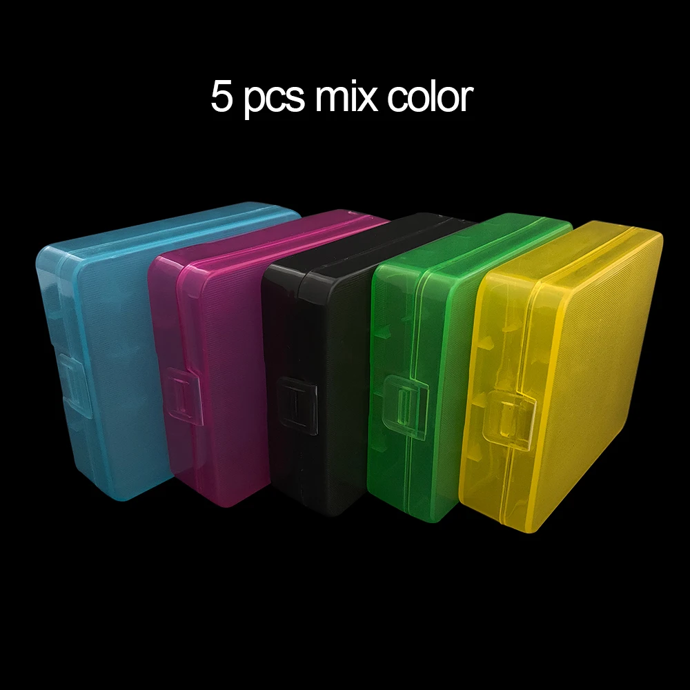 4*18650 чехол для аккумулятора ящик хранения батареи твердый пластиковый держатель