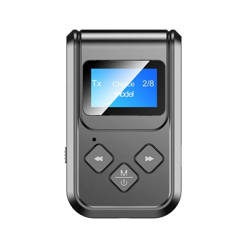 2020 Новый 2 в 1 Bluetooth 5 0 беспроводной аудио адаптер передатчик приемник ЖК экран