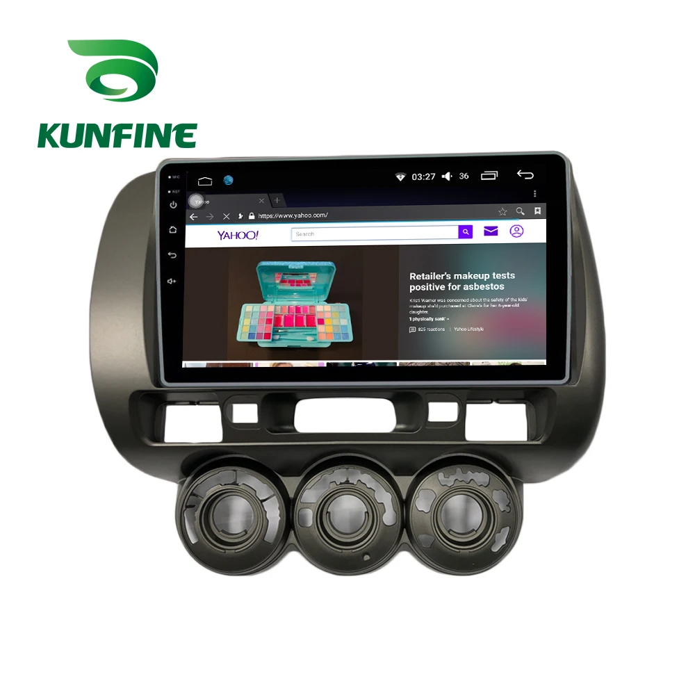 Восьмиядерный автомобильный DVD-плеер Android 10 0 GPS-навигация для Honda FIT CIVIC 04-07 Everus S1