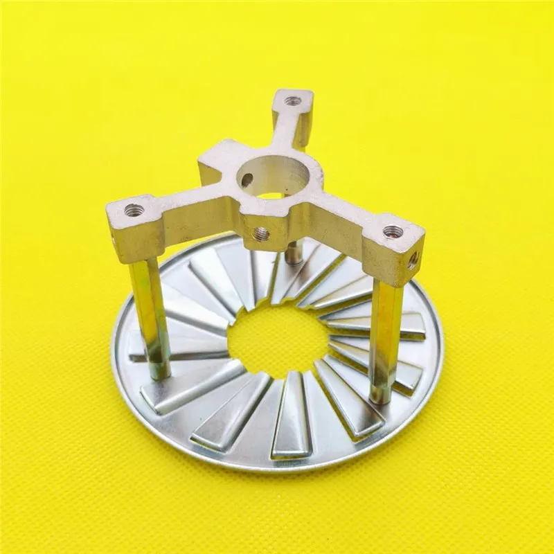 OD102mm methanol stabilizer fire plate burner oil flame ring single or double stage disk tripod port size 19mm | Дом и сад