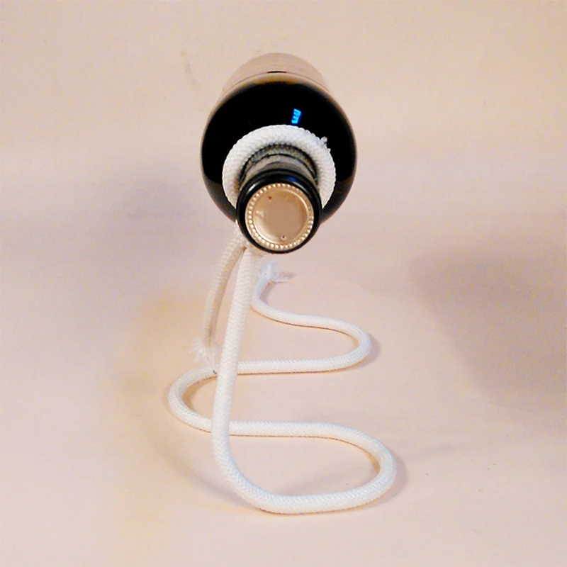 Волшебная стойка для демонстрации винных бутылок подвесная из кованого железа