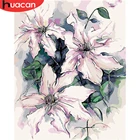 HUACAN Раскраска по номерам цветы ручная роспись Рисование холст наборы DIY Украшение дома масляные краски в качестве подарка картинки