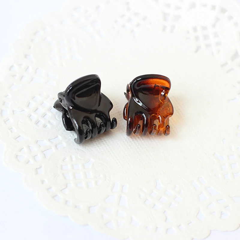 Женская пластиковая заколка для волос черная Заколка-пряжка с 6 когтями 12 дюймов |