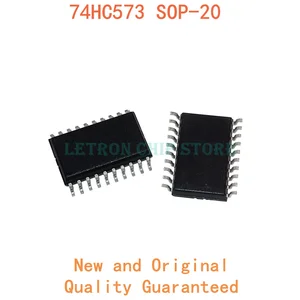 10PCS 74HC573 SOP-20 SN74HC573DWR HC573 74HC573D SOP20 7.2MM SOIC-20 SOIC20 SMD new and original IC Chipset
