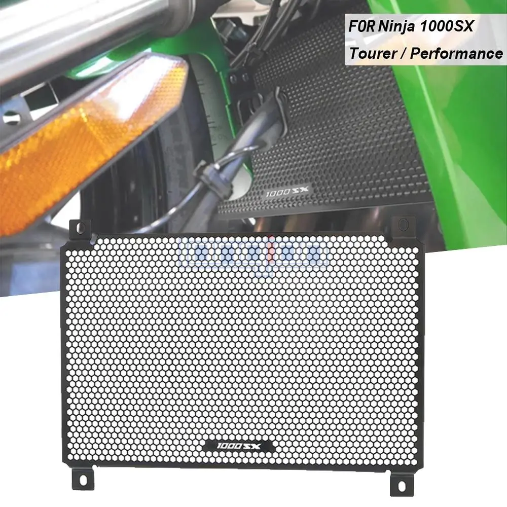 

Motorcycle Radiator Grille Guard Protector Cover FOR KAWASAKI 1000SX Performance Tourer 2020 2021 2022 Accessories 1000 SX LOGO