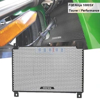 motorcycle radiator grille guard protector cover for kawasaki 1000sx performance tourer 2020 2021 2022 accessories 1000 sx logo